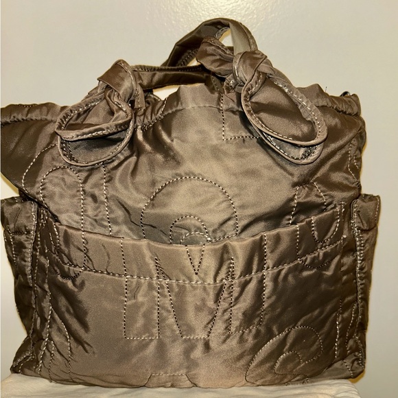 Marc Jacobs Olive Quilted Diaper Bag or large tote - Picture 5 of 14